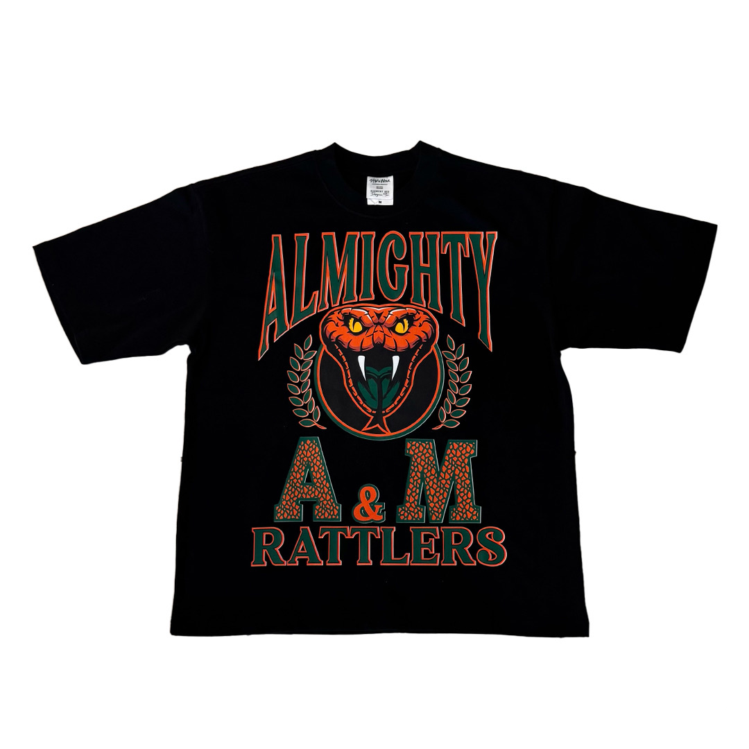 Almighty A&M Rattlers Tee (Black)