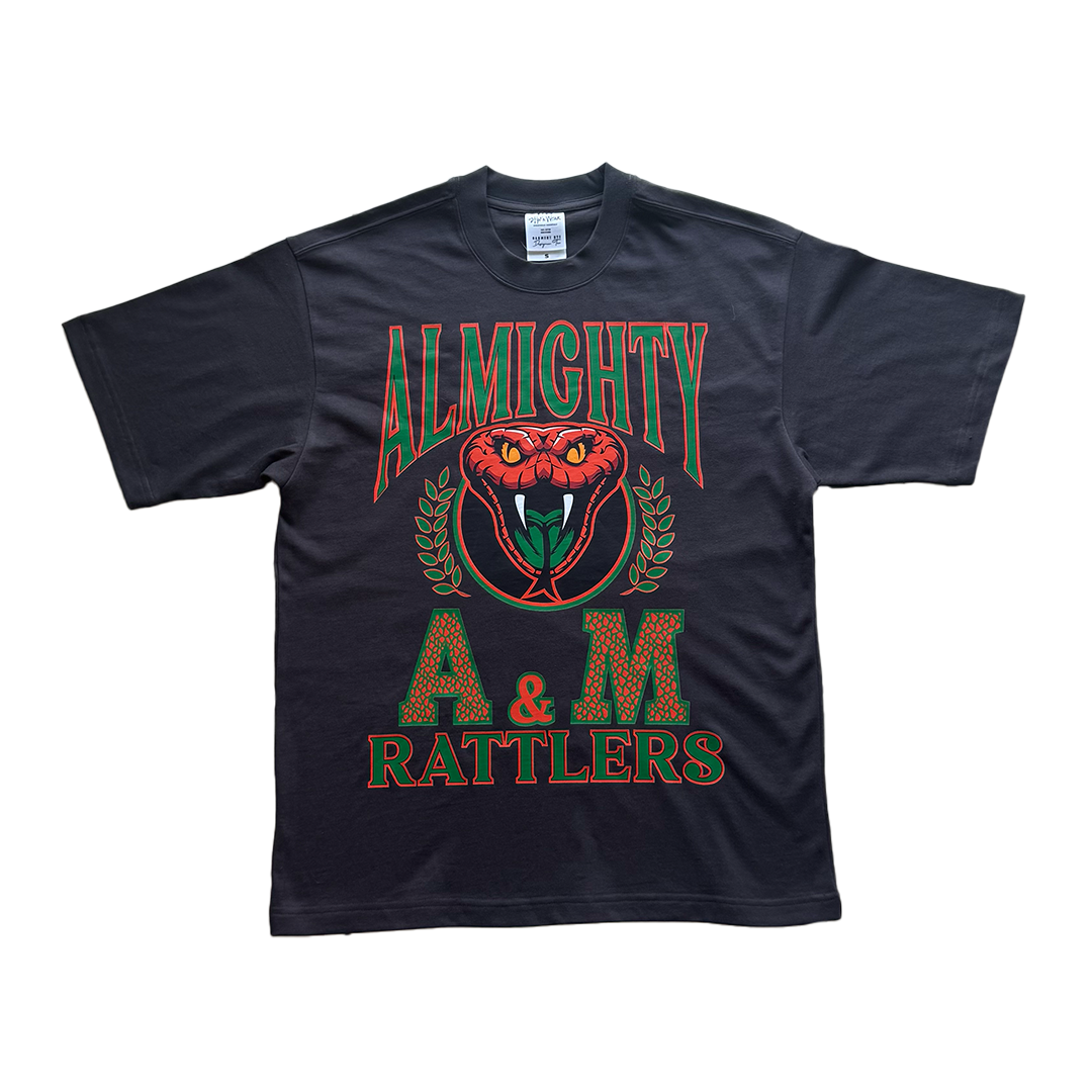 Almighty A&M Rattlers Tee (Dark Grey)