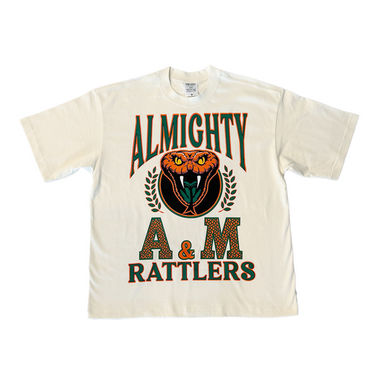 Almighty A&M Rattlers Tee (Cream)